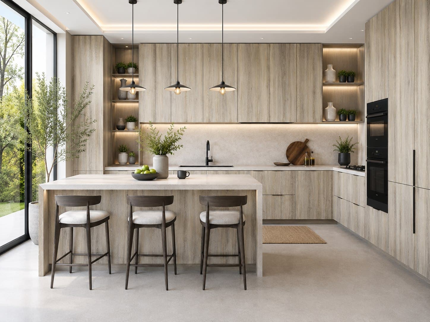 Scandinavian collection in a real interior